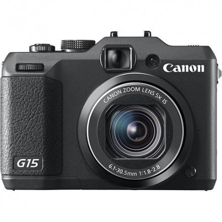 Canon POWERSHOT G15 BLACK DIGITAL STILL CAMERA - 6350B009AA