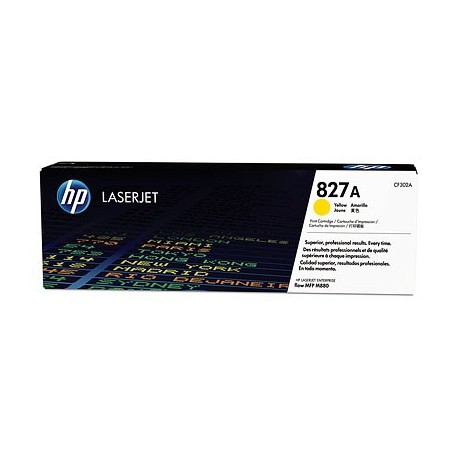 Toner CF302A For HP 827A Yellow LaserJet Toner Cartridge   