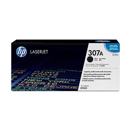 Toner CE740A For HP Color LaserJet CP5225 Black Crtg   