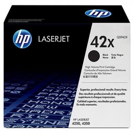 Toner Q5942X For HP Black Laserjet 4250 / 4350 Cartridge  