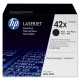 Toner Q5942XD For HP LaserJet 4250/4350 Crtg Dual Pack   