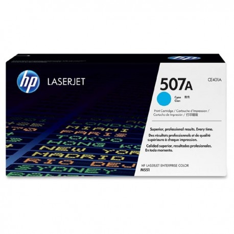 Toner CE401AC For HP 507A Contract Cyan LaserJet Toner Cartridge  