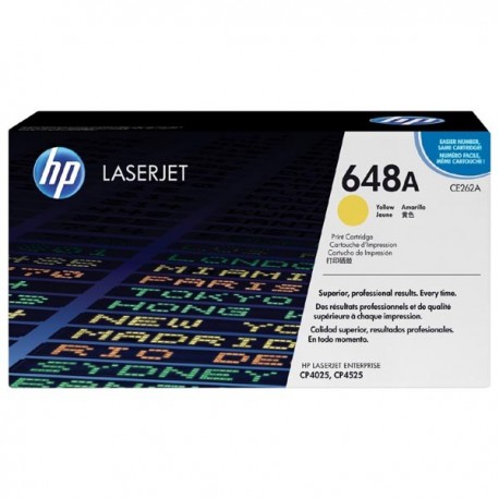 Toner CE262AC For HP Yellow LaserJet Print Cartridge    