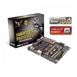 ASUS Sabertooth 990FX AM3 AM3 AMD 990FX DDR3 1600 USB3 SATA3