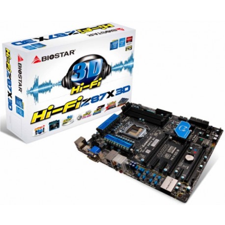 Biostar HI-FI Z87X 3D (LGA1150, Intel Z87, DDR3)