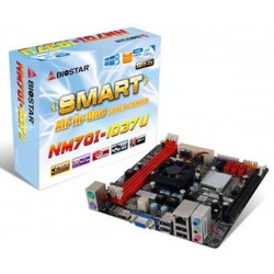 Biostar NM70I-1037U (Built-up INTEL Celeron 1037U 1.8Ghz Dual-Core Processor, DDR3, HDMI, VGA)