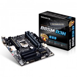 GIGABYTE GA-B85M-D3H (LGA1150, B85, DDR3, SATA3, USB3)