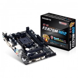 Gigabyte GA-F2A78M-HD2 (AMD A78, 2xDDR3, VGA, 2PCI-E)