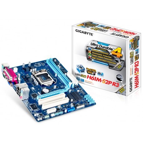 Gigabyte GA-H61M-S2P R3 (LGA1155, H61. DDR3)