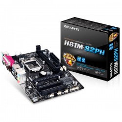 GIGABYTE GA-H81M-S2PH (LGA1150, B85, DDR3, SATA3, USB3)