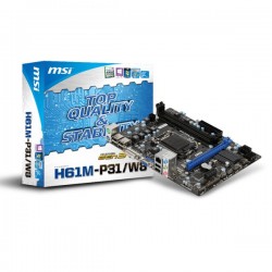 MSI H61M-P31/W8 (LGA1155, Intel H61, DDR3) ()