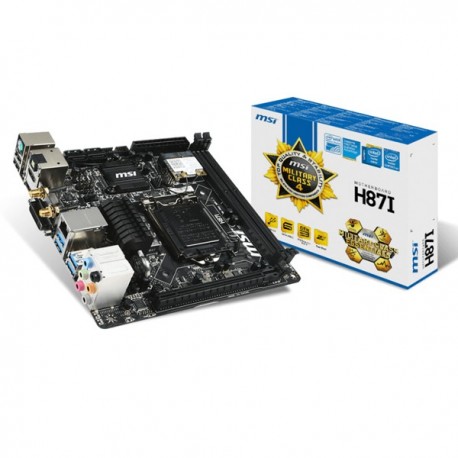 MSI H87I (Wifi + BT) (LGA1150, H87, DDR3)