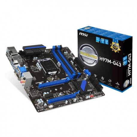 MSI H97M-G43 (LGA1150, H97, DDR3) ()