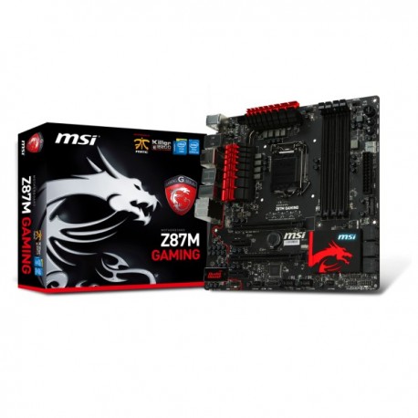 MSI Z87 M-Gaming (LGA1150, Z87, DDR3, SATA3, USB3) FREE MOUSE