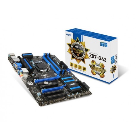 MSI Z87-G43 (LGA1150, Z87, DDR3, SATA3, USB3) ()