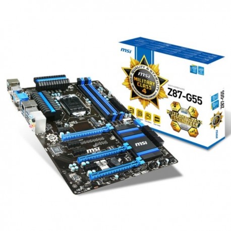 MSI Z87-G55 (LGA1150, Z87, DDR3, SATA3, USB3)