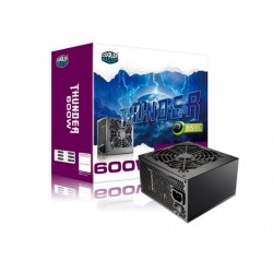 Cooler Master THUNDER 600W A/EU CABLE 80 Plus Power Supply