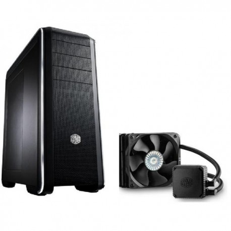 Cooler Master CM 693 USB 3.0 (Bundle With Water Cooling Seidon 120 V) Casing