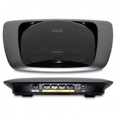 Linksys Wireless N ADSL Gateway Router 4 Port WAG160N