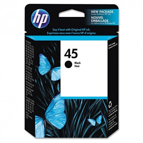 HP 51645A HP Black Ink Cartridge DJ 850 870Cxi 1600c 750c