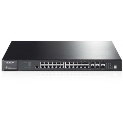 TP-Link T2700G-28TQ JetStream 28-Port Gigabit Stackable L2+ Managed Switch 