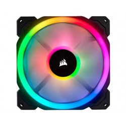  Corsair CO-9050073-WW LL140 RGB 140mm Dual Light Loop RGB LED PWM Fan-Single Pack