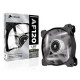 Corsair CO-9050015-WLED Air Series AF120 LED White Quiet Edition High Airflow 120mm Fan