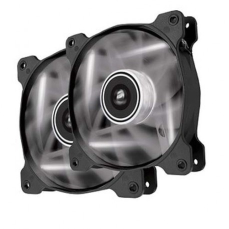 Corsair CO-9050016-WLED Air Series AF120 LED White Quiet Edition High Airflow 120mm Fan-Twin Pack