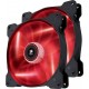  Corsair CO-9050029-WW Air Series SP120 LED Red High Static Pressure 120mm Fan Twin Pack