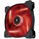 Corsair CO-9050017-RLED Air Series AF140 LED Red Quiet Edition High Airflow 140mm Fan