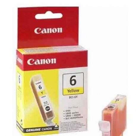 Canon BCI-6Y Yellow Ink Cartridge