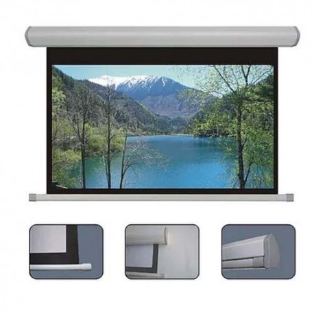 Brite DMR-3030 Deluxe Motorized Screen Aluminum Casing (120") 300x300cm  