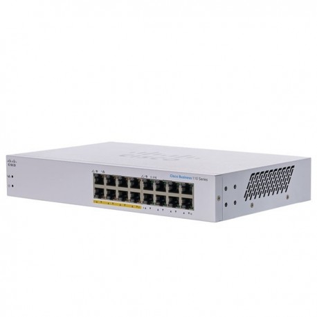 Cisco CBS110-16PP-EU Business 110 Series Unmanaged Switch 16-port GE SNTC 1 Tahun