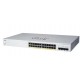 Cisco CBS220-24P-4G-EU Business 220 Series Smart Switch 24-port GE PoE SNTC 1 Tahun