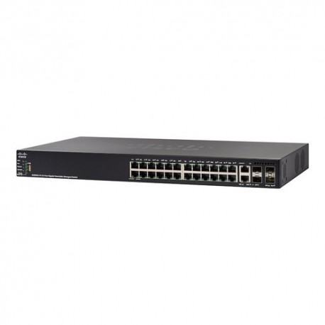 Cisco SG550X-24P-K9-EU 24-port Gigabit PoE Stackable Managed Switch