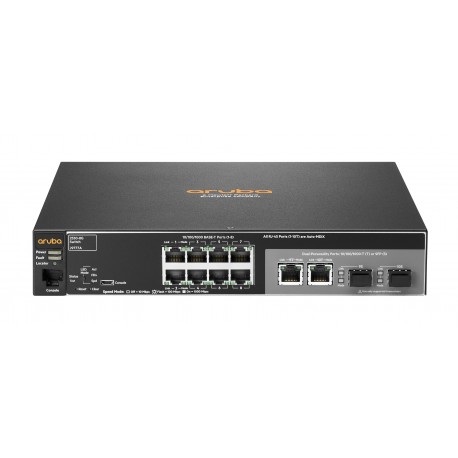 Aruba J9777A 2530-8G Switch Managed 8 Port Gigabit + 2 UTP / SFP