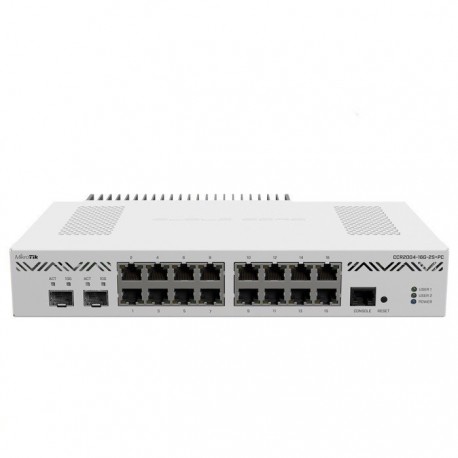 Mikrotik CCR2004-16G-2S+PC Cloud Core Router