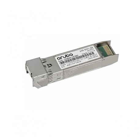 HPE Aruba SFP+ 10GBASE-SR 850nm 300m DOM Duplex LC/UPC MMF Optical Transceiver Module (J9150D)