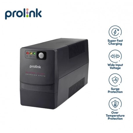 Prolink Pro700SFC 650VA Fast Charging UPS