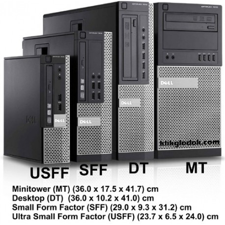 Dell OptiPlex 7010 Minitower MT Core i5 Windows 7 Pro 18 inch