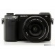 Kamera Sony NEX-6L/B 16.1 Mega Pixel Camera with SELP1650 Lens