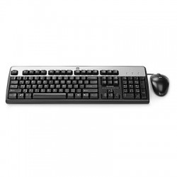 HP Wired Keyboard USB Optical Mouse USB