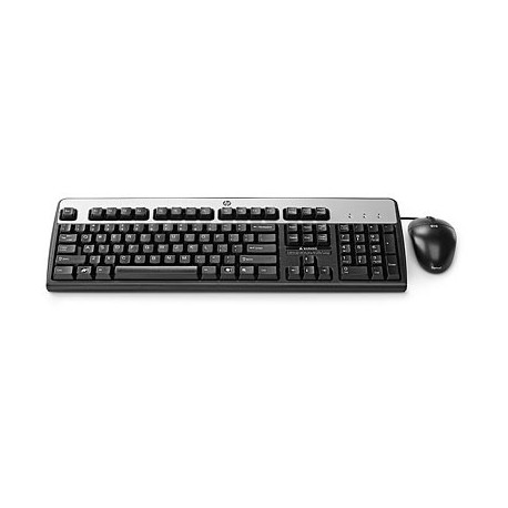 HP Wired Keyboard USB Optical Mouse USB