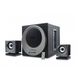 Sensonic F6 usB-sD slot remote control subwoofer 20w satellite 10wx2