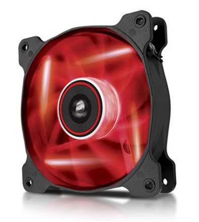 Harga Jual Corsair CO-9050015-RLED Air Series AF120 LED Red Quiet Edition High Airflow 120mm Fan