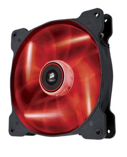 Harga Jual Corsair CO-9050017-RLED Air Series AF140 LED Red Quiet Edition High Airflow 140mm Fan