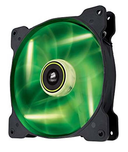 Harga Jual Corsair CO-9050027-WW Air Series SP140 LED Green High Static Pressure 140mm Fan