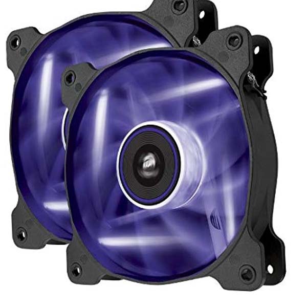 Harga Jual Corsair CO-9050033-WW Air Series SP120 LED Purple High Static Pressure 120mm Fan Twin Pack