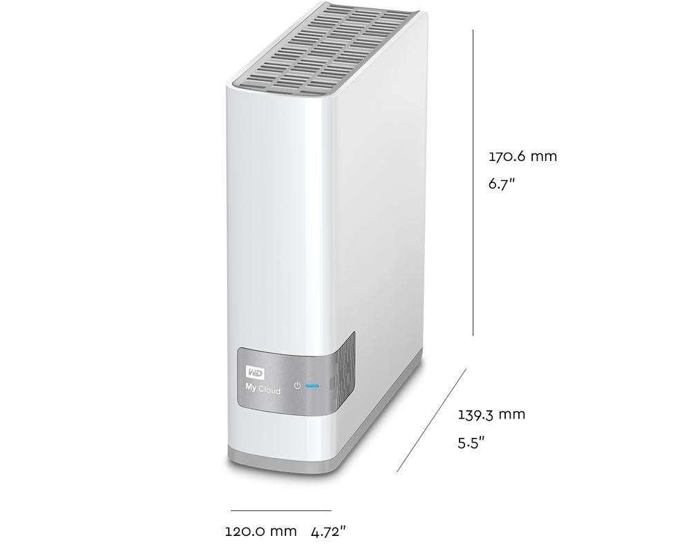 Harga WD 3TB My Cloud Personal Network Attached Storage (WDBCTL0030HWT)